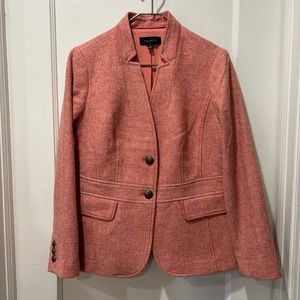 Talbots Pink/Orange Women's Blazer Jacket